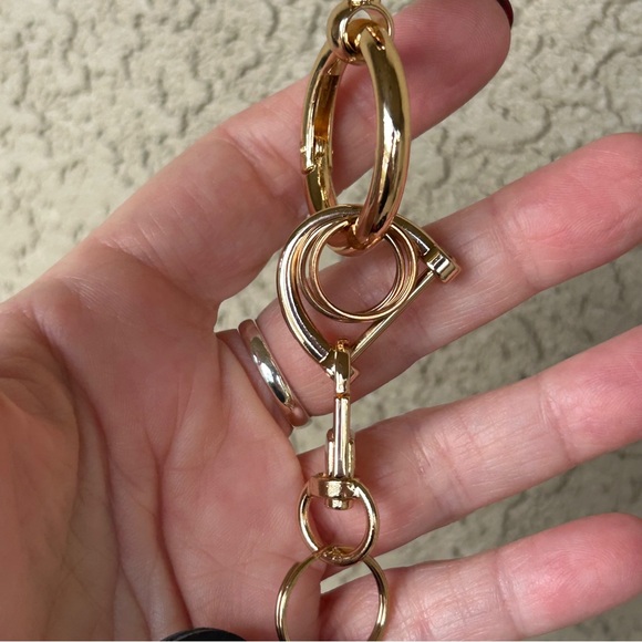 Adorable Black & Red Minnie Leather Keychain/Bag Charm - Picture 4 of 6